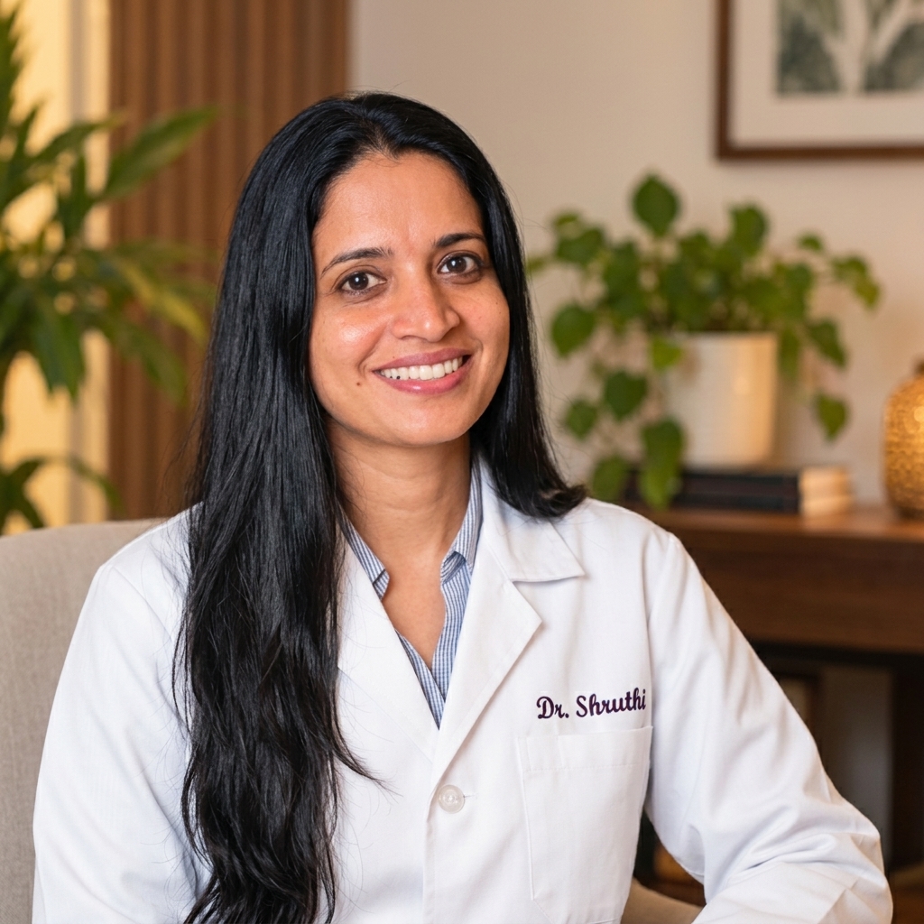 Dr Shruthi Abhishek, Ayurveda Cosmetologist at Nowi Clinic